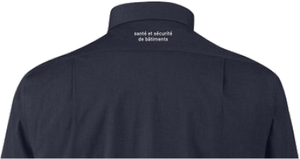 GLOBATECH - DG505W - Chemise Spencer popeline  femme - BR. 13122 (AVG) + BR. 13127 (NUQUE)