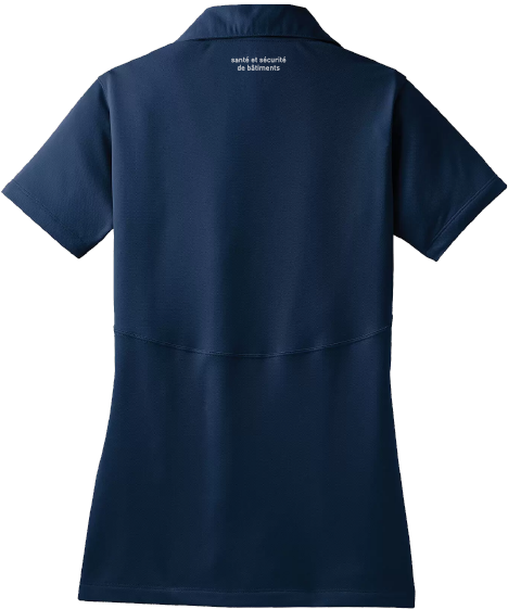 GLOBATECH ADMINISTRATION - L445 polo anti-accroc femme - BR. 13122 (AVG) - BR. 13127 (NUQUE)