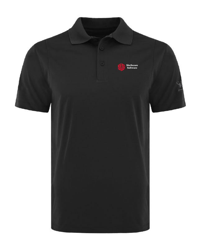 SITESECURE ADMINISTRATION - S445 polo anti-accroc homme (NOIR) - 13213 (AVG) + 13122-4 (MG)