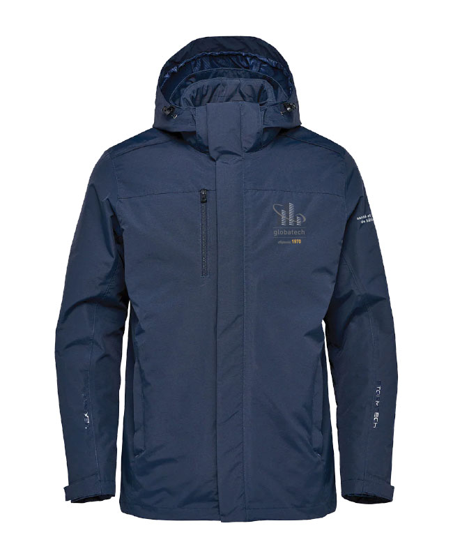 GLOBATECH - XR-6 manteau 3 en 1 homme - BR. 13122 (AVG) - BR. 13127 (MG) SUR LES 2 COUCHES