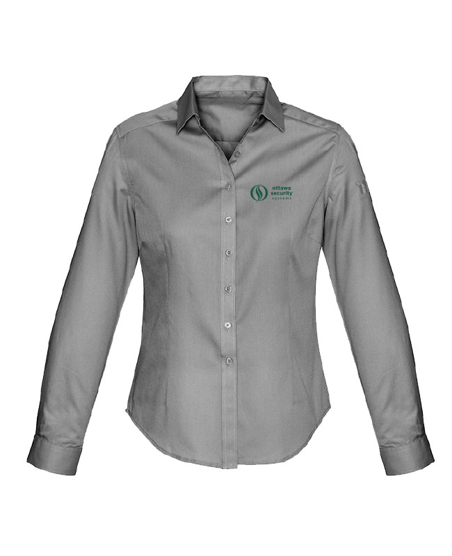 OSSC ADMINISTRATION - S522LL Long Sleeve Shirt Woman (GREY) - 13212 (AVG) + 13122-4 (MG)
