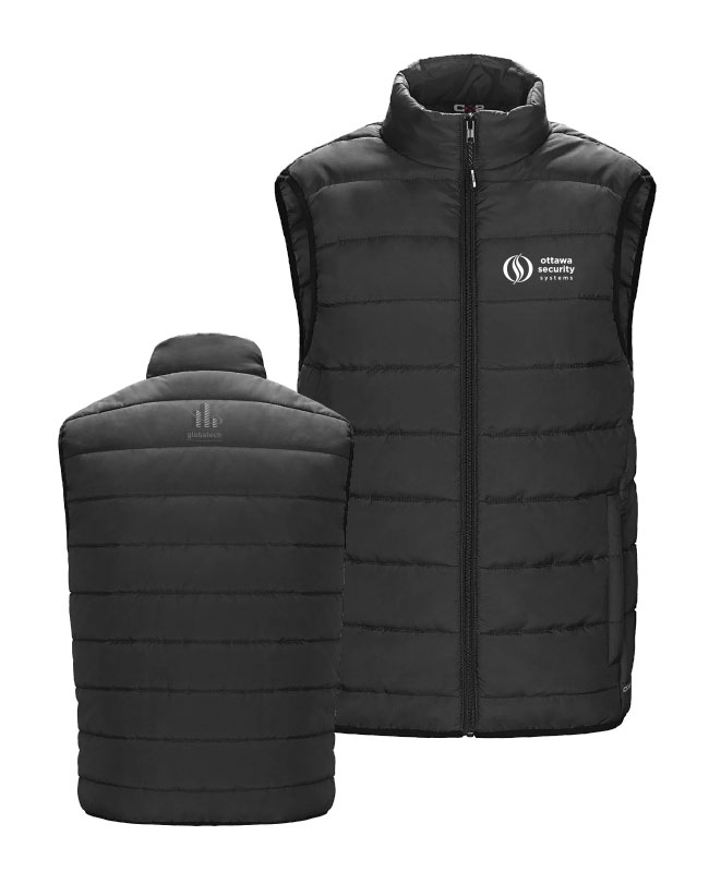 OSSC ADMINISTRATION - L00976 veste matelassé sans manche femme (NOIR) - 13212 (AVG) + 13122-4 (NUQUE)