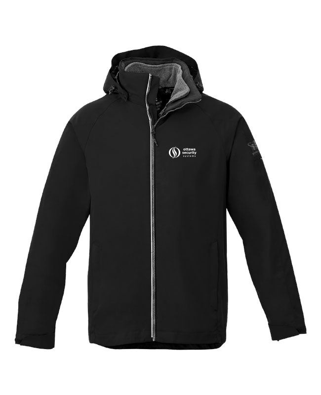 OSSC ADMINISTRATION - 19307 manteau 3 en 1 homme (NOIR) - 13212 (AVG) + 13122-4 (MG) (SUR LES 2 COUCHES)