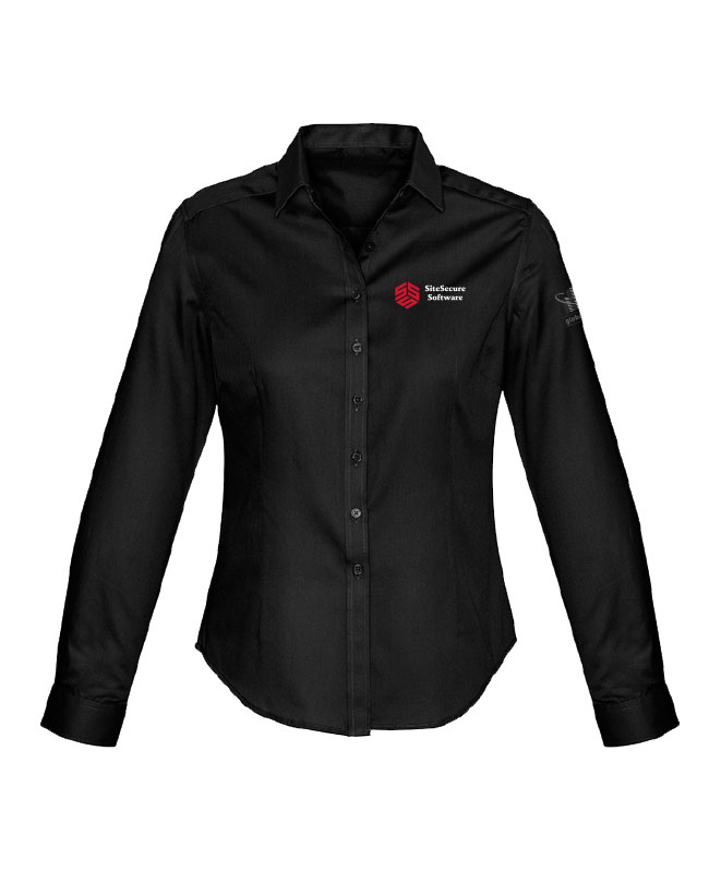 SITESECURE ADMINISTRATION - S522LL Long Sleeve Shirt Woman (BLACK) - 13213 (AVG) + 13122-4 (MG)