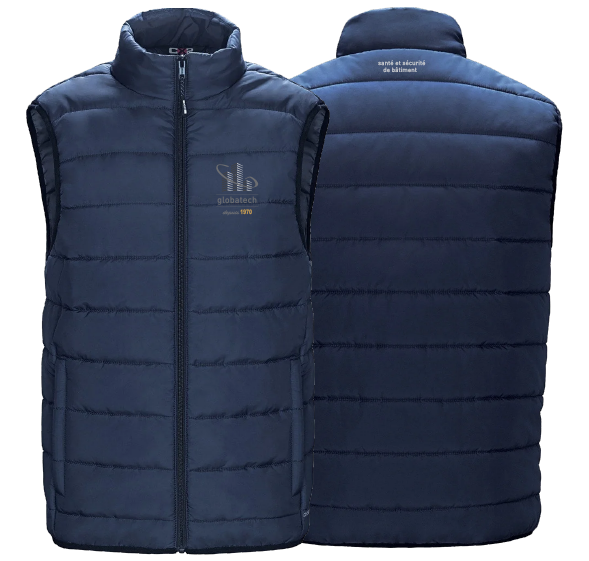 GLOBATECH ADMINISTRATION - L00976 Women's Sleeveless Quilted (NAVY) - 13122 (AVG) + 13127 (NUQUE)