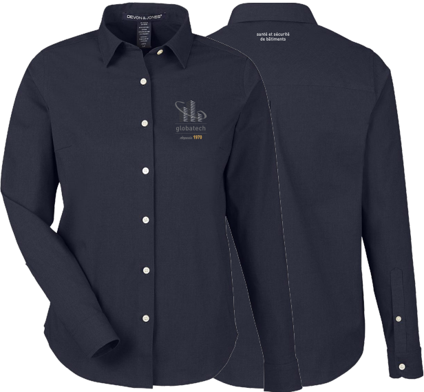 DG505W Women's Spencer Poplin Dress Shirt