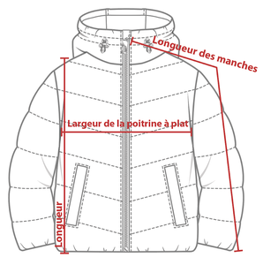 Charte de grandeur LQO00048 (XS à 3XL)